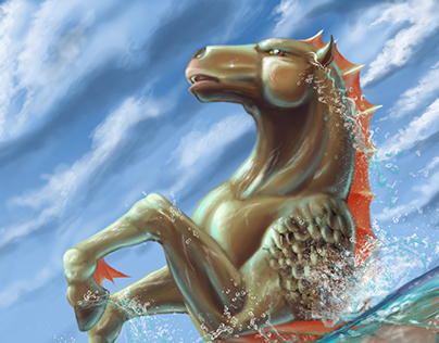 Hippocamp - a horse of the sea