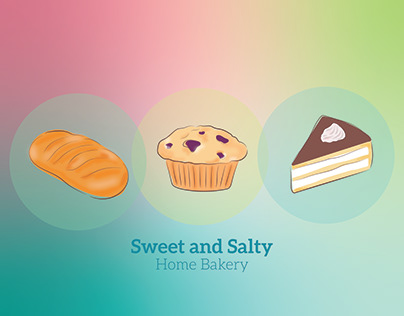 Sweet & Salty Home Bakery Logo