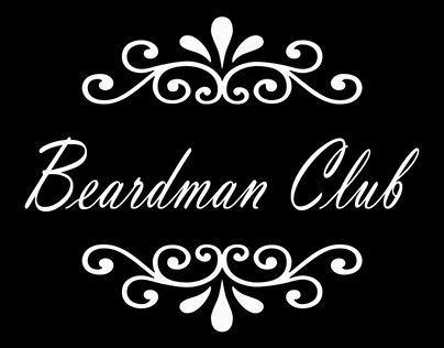 Beardman Vector for Barbershop Logo