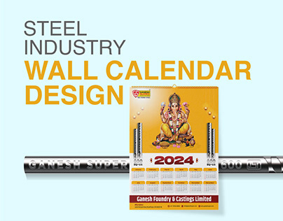 Calendar Design | Steel Industry