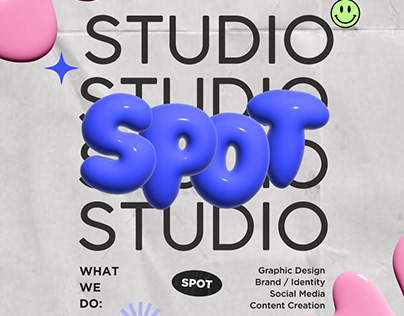 3D Bubble Text Tutorial for Spot Studio
