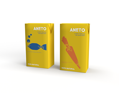 Packaging, 3D visualisation - Aneto