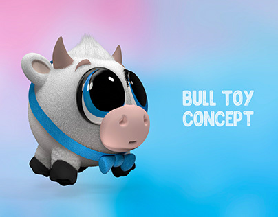 Bull toy concept