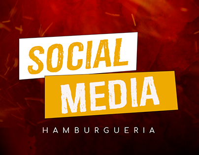 Social Media hamburgueria