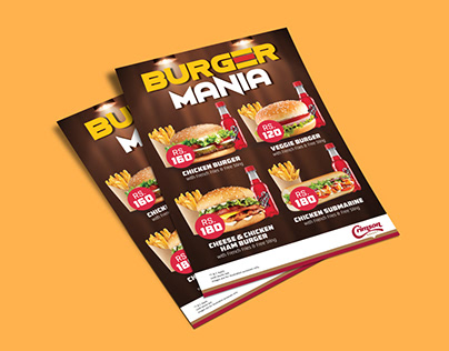 Crimson Bakers - Burger Mania Campaign