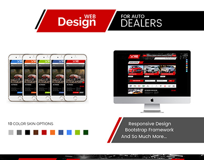 Car Dealer Responsive Web Design