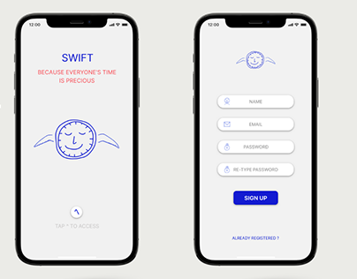 SWIFT : Digital MVP Design Prototyope