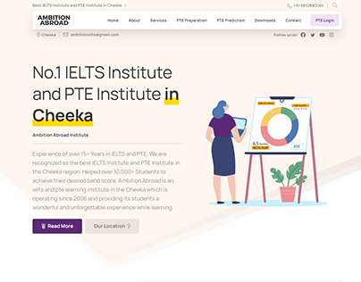 Best IELTS Institute and PTE Cheeka - Ambition Abroad
