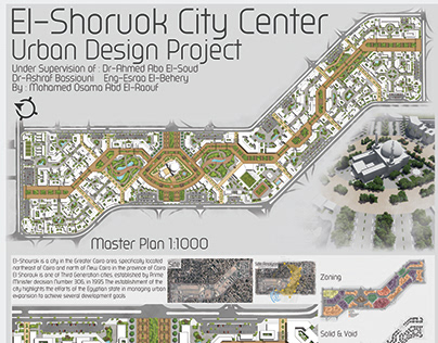 EL-SHOROUK City Center - URBAN DESIGN