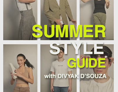 Summer style guide with Divyak D’Souza