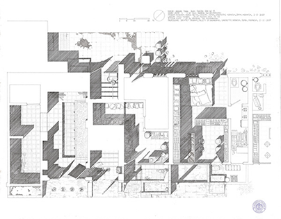 Manual Floor Plan Documentation of an Old Building
