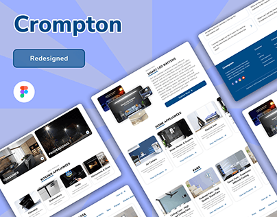 Project thumbnail - Crompton Website Re-Design
