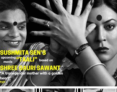 Magazine article on Gauri sawant