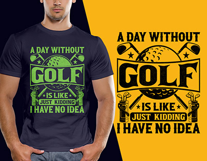 Golf T-Shirt Designs For Merch By Amazon