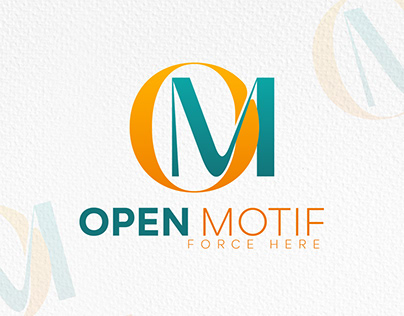Logo Design For Open Motif - Online kids Clothes store