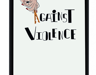Against violence.
