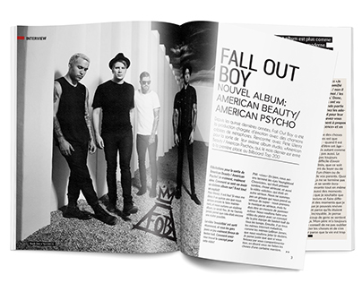 Page Layout / Music magazine