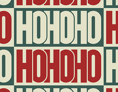 Visual Designs - Theme : Retro Christmas ⍋