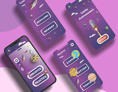 Little Astronomer Educational Mobile Apps - UI/UX
