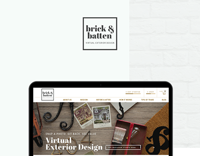 brick&batten website redesign