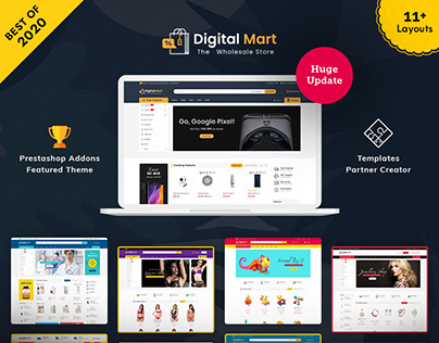 Digital Mart – Multi-purpose Mega – eCommerce Website