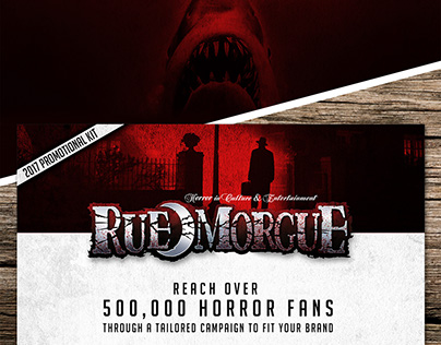 Rue Morgue Magazine Promotional Kit