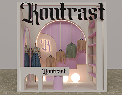Kontrast Clothing booth