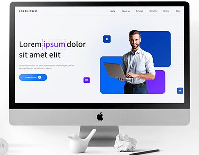 Personal landing page
