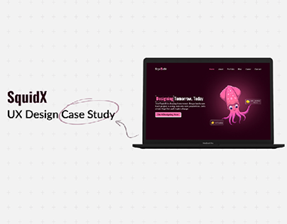 SquidX - Design Agency Website