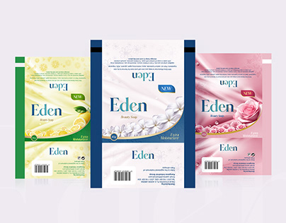 Eden Beauty Soap Label Redesign