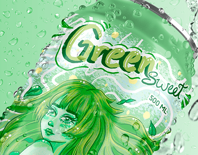 Diseño de packaging Green Sweet