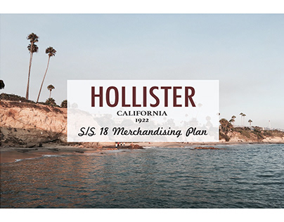 Hollister SS/18 Six-Month Buying Plan