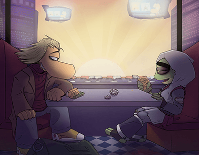 Shh they're having a date