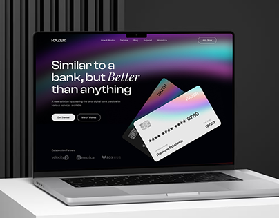 Digital Bank Landing Page