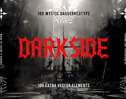 Darkside - 180 Mystic Daguerreotypes + 100 Vectors