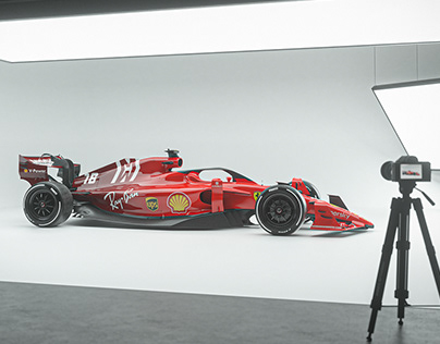 2022 Ferrari Formula 1 Concept Car - Studio