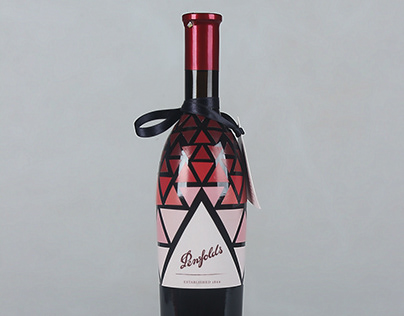 Penfolds Wine Bottle and Wine Box Packaging Design