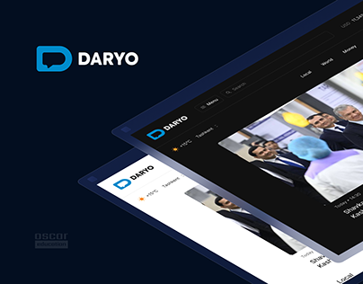 Daryo news website redesign concept