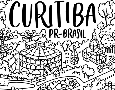 Curitiba City map
