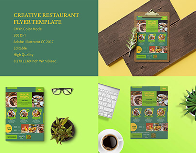 Creative Restaurant Flyer