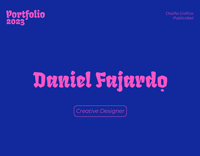 Portfolio Daniel Fajardo 2023