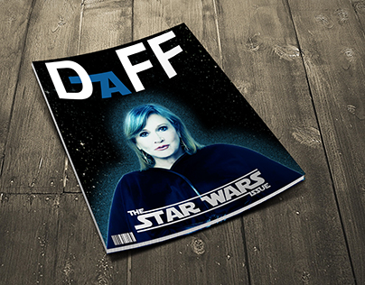 Daff Magazine Cover Mockup