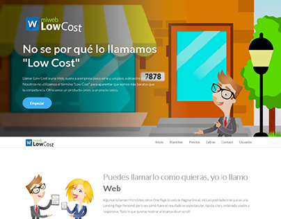 Mi Web Low Cost - Web