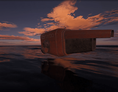 Ocean Modifier with HDRS and animation