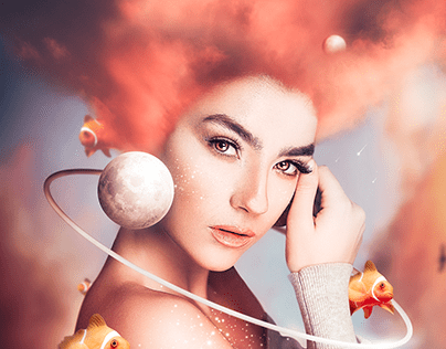 Surreal Woman | Photoshop Art Manipulation