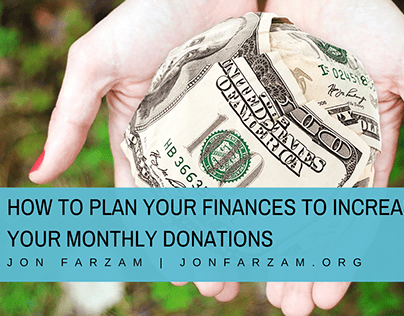 How to Plan Your Finances to Increase Your Donations