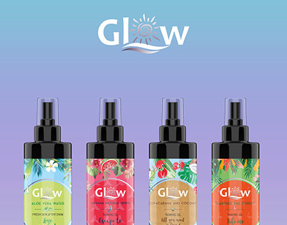 Packaging Design - Glow Tanning Oil