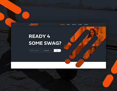Swag - scooter brand website