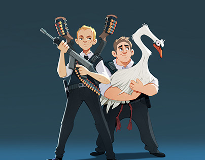 Here come the Fuzz/ Shaun of the Dead
