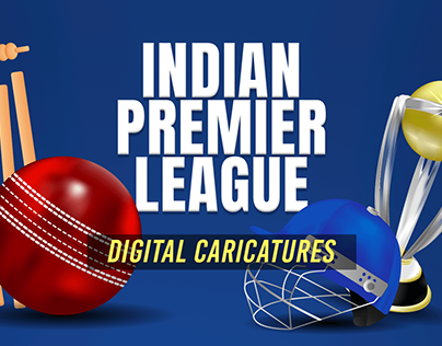 Digital Caricatures : Indian Premier League